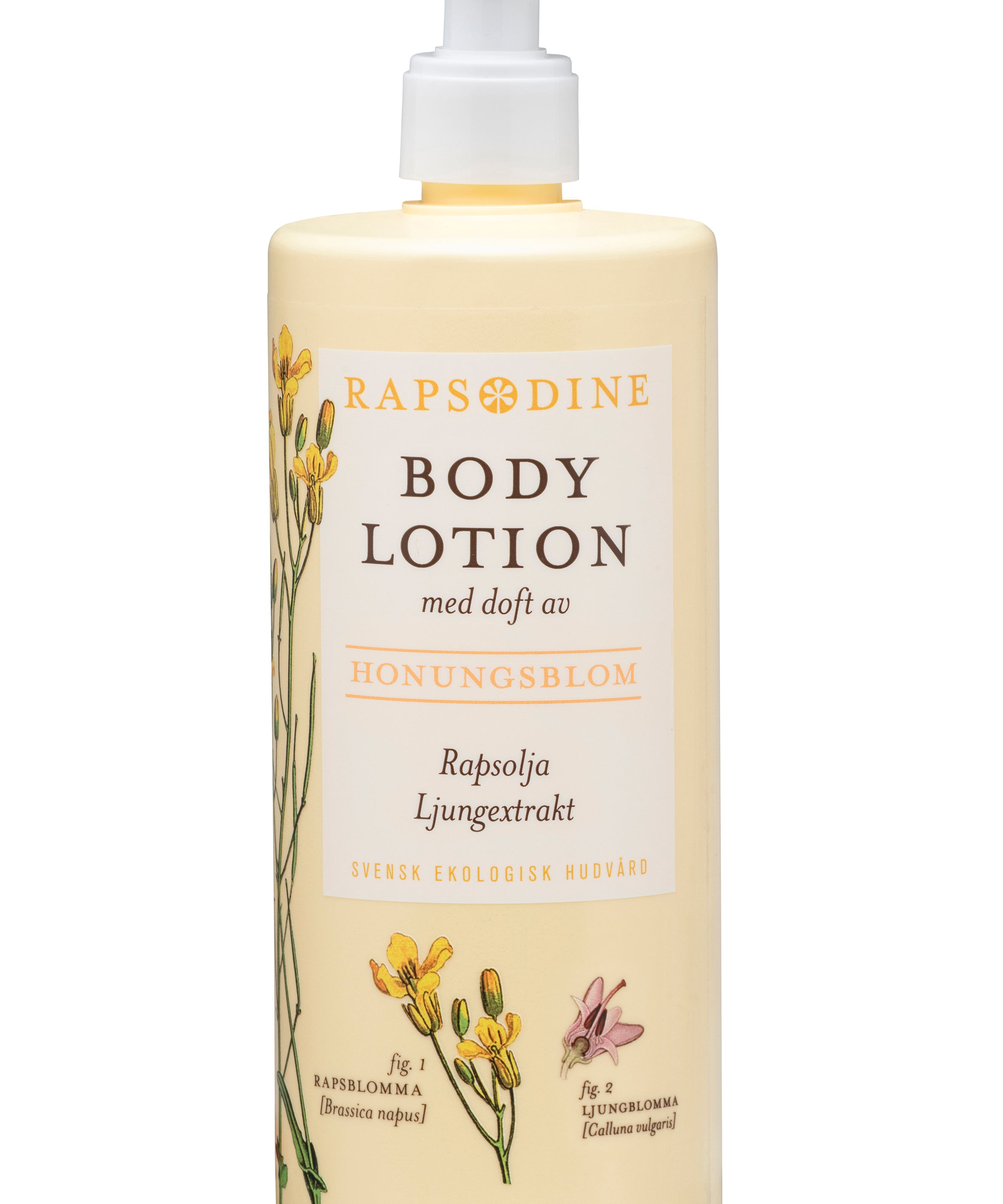 Svensk, ekologisk och vegansk bodylotion, 500 ml från Rapsodine