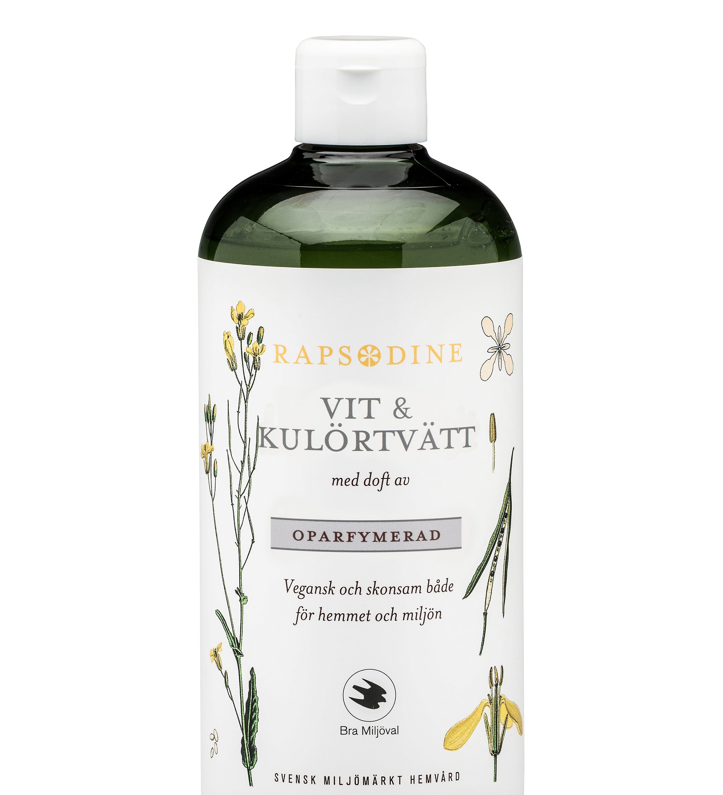 Rapsodine Vit & Kulörtvätt oparfymerad, 750 ml