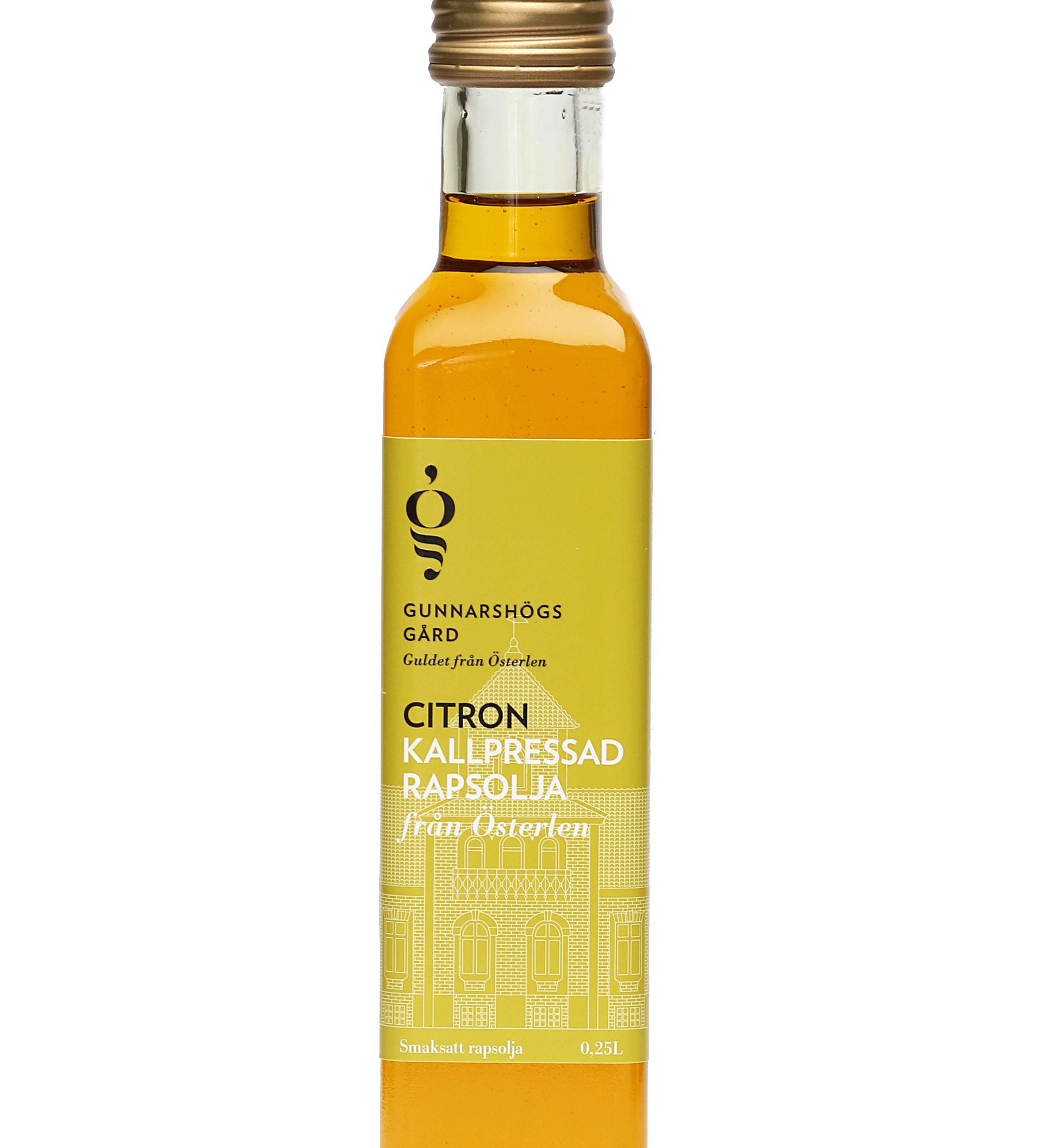 Rapsolja från Rapsodine med en smak av Citron KRAV-märkt, 250 ml