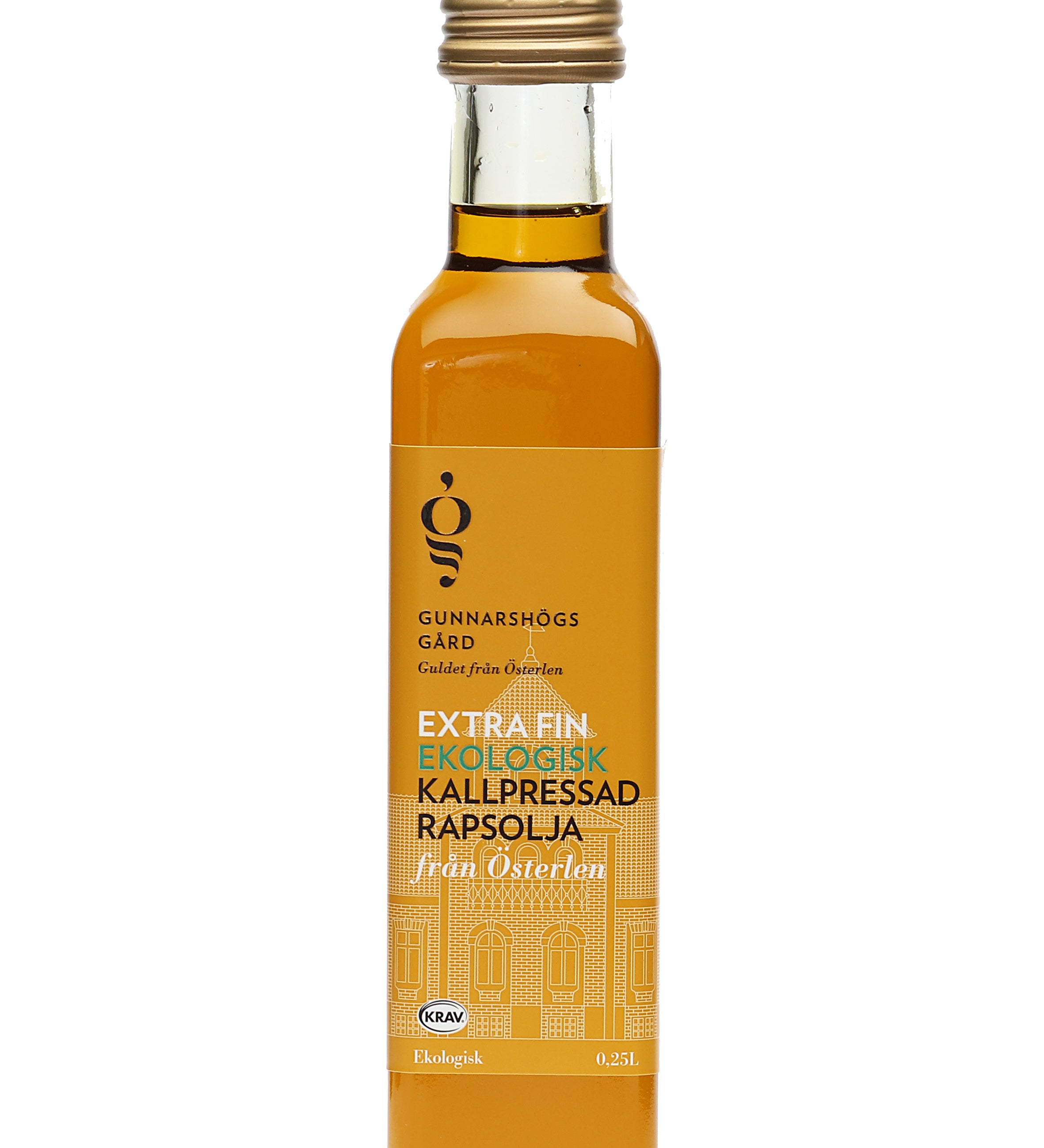 Rapsolja Ekologisk och kallpressad från Rapsodine. KRAV-märkt, 250 ml