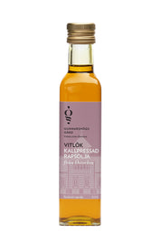 Rapsolja från Rapsodine med en smak av Vitlök. KRAV-märkt, 250 ml