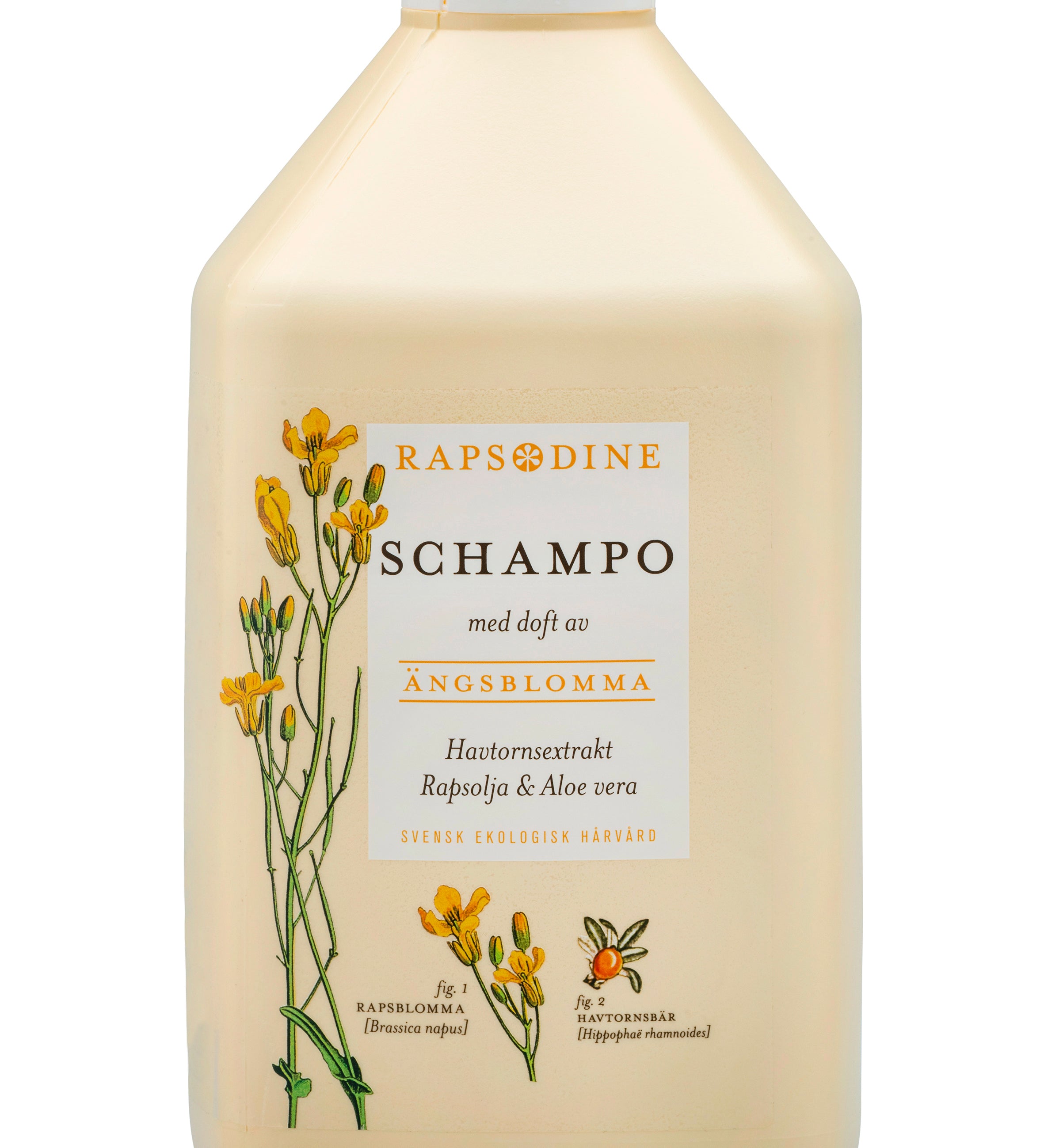 Svensk ekologiskt schampo 2,5 liter från Rapsodine