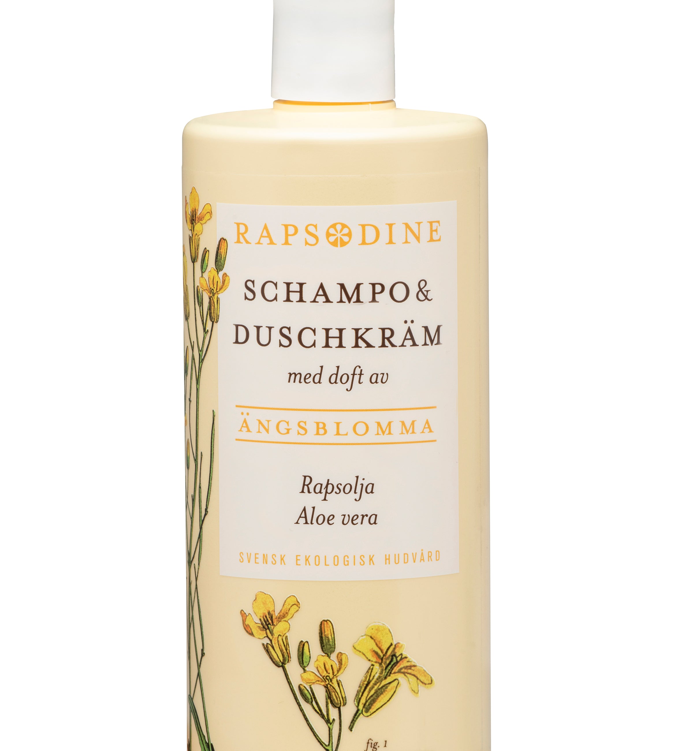 Svenskt ekologiskt schampo & duschkräm, 500 ml från Rapsodine